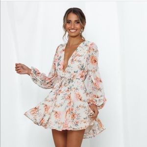 Hello Molly Pink Mini Dress